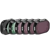 SKYREAT ND Filters Set for DJI Mini 4 Pro Accessories,6 Pack-(CPL, UV, ND8, ND16, ND32, ND64)