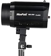 Fomito Nicefoto GE-200 200W 5500K Mini Studio Flash GE Series for Professional Studio Photography