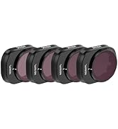 SKYREAT NDPL Filters Set for DJI Mini 4 Pro Accessories,4 Pack-(ND8/PL, ND16/PL, ND32/PL, ND64/PL)