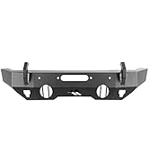 Rugged Ridge 11540.32 HD Bumper, Stubby, Front; 07-18 Wrangler JK, 18-Current Wrangler JL, 20-Cur...