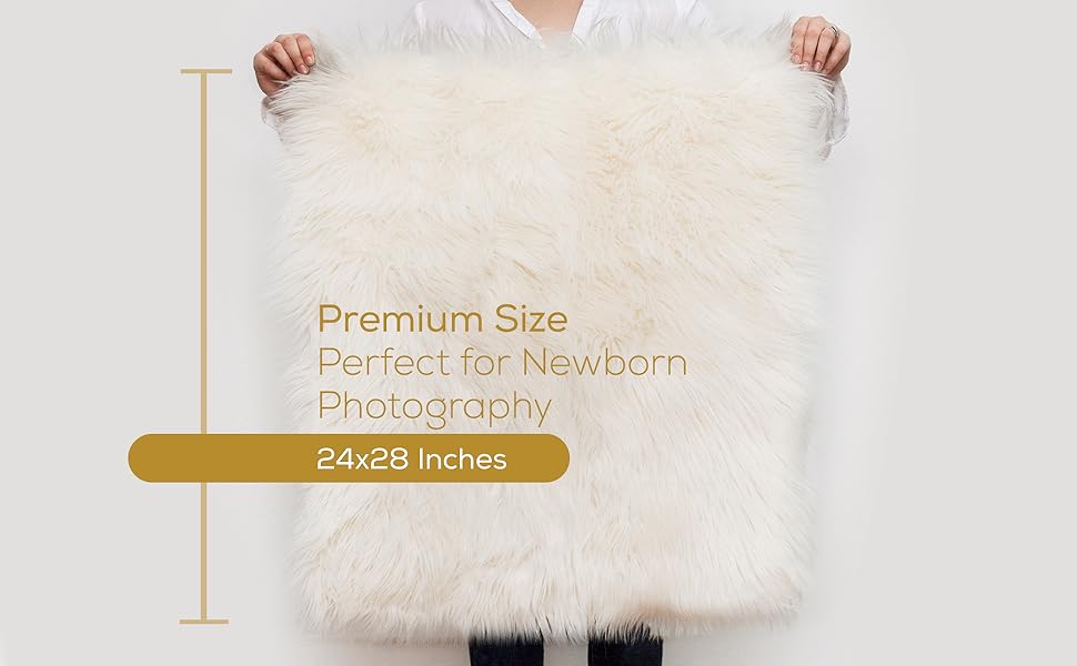 faux fur, photography prop, first landings props