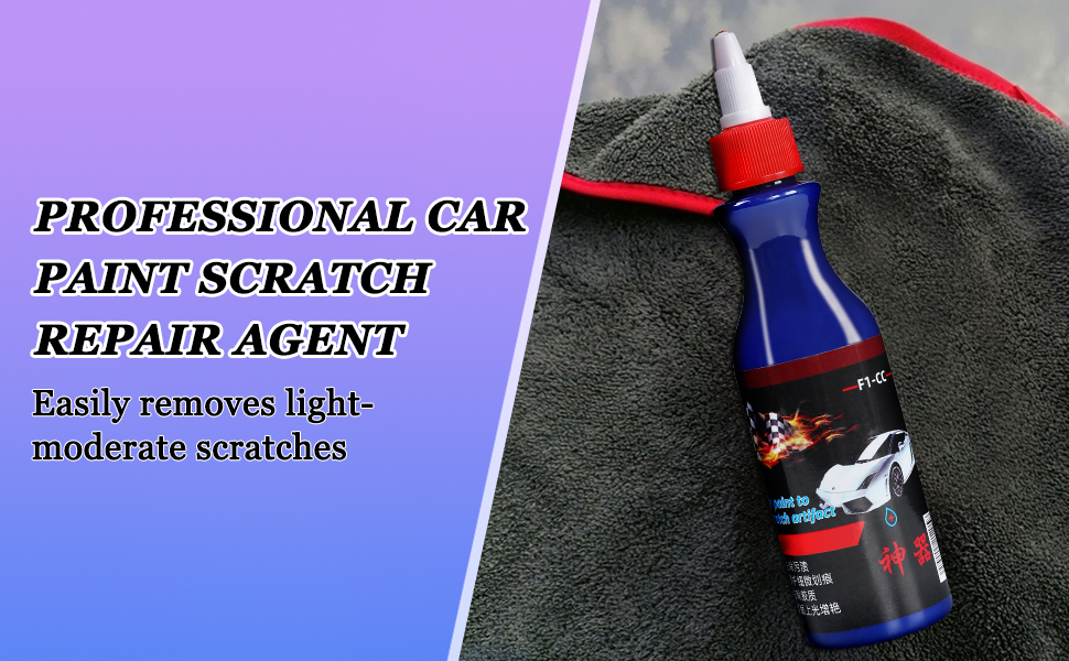 Nano Paint Spray Renew Quick Polishing with Wipe & Sponge