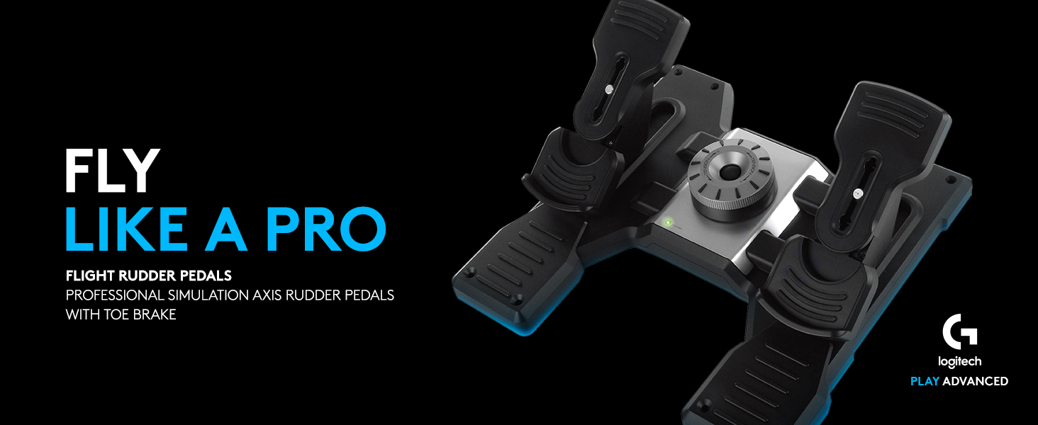 Flight Rudder Pedals