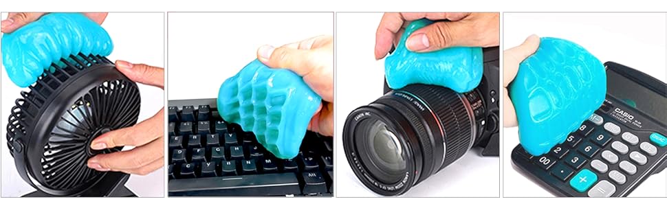 MOSDGROC Car Cleaning Gel Universal Keyboard Cleaner, Car Cleaner, Car Cleaning Kits