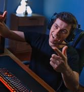 RaLeno Streaming Key Light with RGB, Studio Light with Remote Control and Desk Stand for Live Str...