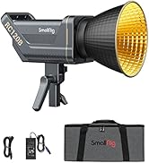 SmallRig RC 120B 120W Bi-Color Cob Video Light 52800Lux@1m 2700K-6500K On-Board and SmallGoGo App...