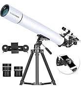 Celticbird Telescope for Adults High Powered, Travel Telescopes for Adults Astronomy Beginners Gi...
