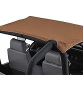 Rampage California Brief Soft Top | Vinyl, Spice Denim | 92817 | Fits 1992 - 1995 Jeep Wrangler YJ