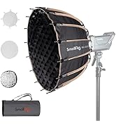 SMALLRIG Parabolic Softbox Quick Release, Parabolic Softbox, Compatible with SmallRig RC 120D/RC ...