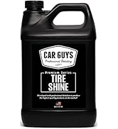 CAR GUYS Tire Shine Gallon - Easy to Use Tire Dressing - Dry to The Touch with Long Lasting UV Pr...