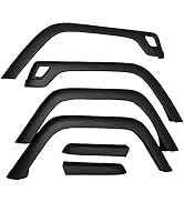 OMIX 11603.01, Factory Style Fender Flare Kit for 1997-2006 Jeep Wrangler TJ Models, Pack of 6 , ...