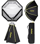 NiceFoto Octagon Softbox 39 inch/100cm Quick Set-up Soft Box ES100 Modifier with Bowens Speedring...