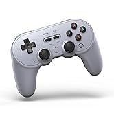 8BitDo Pro 2 Bluetooth Controller for Switch/Switch OLED, PC, macOS, Android, Steam & Raspberry P...