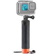 FitStill Waterproof Monopod Floating Hand Grip for Go Pro Hero 12/11/10/9/8/7/6/5/4/3 Session DJI...