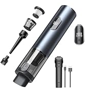 Car Vacuum Cleaner High Power,3 in 1 Cordless Portable Car Vacuum,13000PA Powerful Wireless Handh...