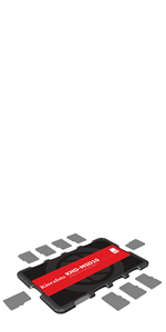 Memory card case