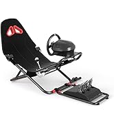 RACGTING Racing Simulator Cockpit for G920 G29 G923, Foldable Racing Simulator for Thrustmaster T...