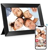 Frameo 10.1 Inch WiFi Digital Picture Frame, 1280x800 HD IPS Touch Screen Photo Frame Electronic,...