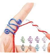 Handmade Crochet Tension Ring, Lefties & Righties Yarn Tension Control Ring, Adjustable Hook Ring...