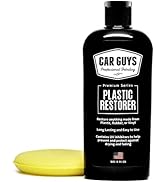 CAR GUYS Plastic Restorer | Bring Plastic, Rubber, and Vinyl Back to Life! | User Friendly Trim R...