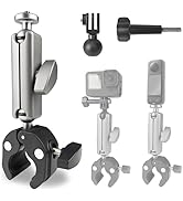 FiTSTILL Aluminum Alloy Bicycle Motorcycle Super Clamp Mount Handlebar Holder Clip,360° Ball Head...