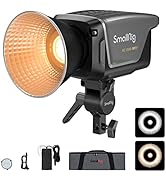 SmallRig RC 350B 350W Bi-Color COB Video Light 115,000Lux @1m CRI 96+ TLCI 97+ 2700K-6500K Camera...