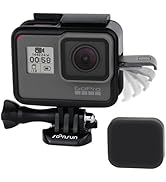 SOONSUN Frame Mount Housing Case with Lens Cover for GoPro Hero 5 6 7 Hero(2018) Hero5 Hero6