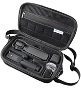 Skyreat Osmo Pocket 3 Case, Portable PU Storage Protective Bag for DJI Osmo Pocket 3 Creator Comb...