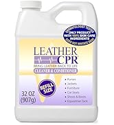 Leather CPR | 2-in-1 Leather Cleaner & Leather Conditioner (32oz) | Cleans, Restores, Conditions,...