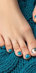 Gold toe ring