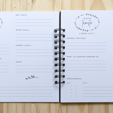 wire binding layflat design