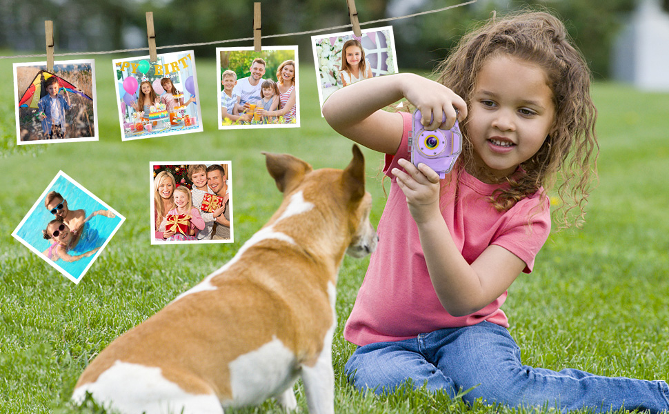 Kids Waterproof Camera Toys for 3-10 Year Old Boys Girls