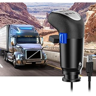 aikeec USB Gearshift Knob from a Man Truck ATS ETS for Logitech G29 G27 G25 G920 H Gearshift Shifter Knob for ATS ETS2 Games AI PC …