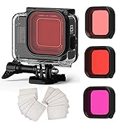 FitStill Waterproof Housing Case for GoPro Hero 8 Black, Protective 60m Underwater Dive Case Shel...