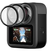 Lens Cover for Go Pro MAX Action Camera Lens Protector Kit, Sticky Lens Guards Protection