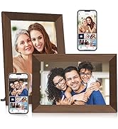 MaxAngel 2 Pack Digital Photo Frame 10.1 Inch WiFi Electronic Picture Frame Desktop IPS Touch Scr...