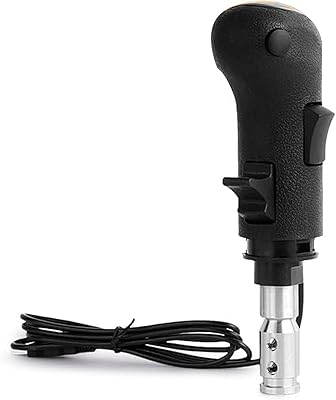 USB American Truck Simulator Shifter, Gearshift Knob Fit for ATS & ETS2 Games, PC Sim Racing Shifter Compatible with Logitech G27 G29 G920 Thrustmaster TH8A Fanatec SQ