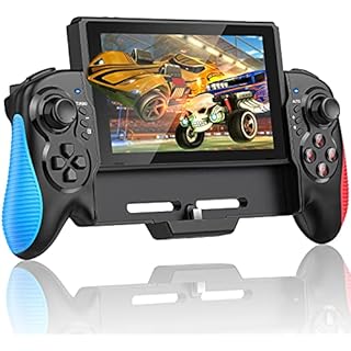 Gammeefy Switch Controller for Switch/OLED, One-Piece Joypad Controller Replacement for Switch Pro Controller, Switch Controllers Remote with Adjustable TURBO and Dual Motor Vibration