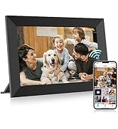 MaxAngel Digital Picture Frame 10.1 Inch WiFi Electronic Photo Frame 16GB Storage SD Card Slot De...