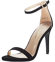 Women's Open Toe High Heels Stiletto Heeled Sandals Sexy Dressy Shoes