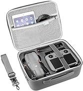 SKYREAT Air 3 Case, Small Portable PU Leather Case for DJI Air 3 Fly More Combo Drones with DJ RC...