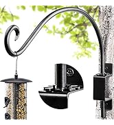 AJART Bird Feeder Hanger of Swivel Hanging Plant Bracket for Outdoor(16 inch/Black) More Suitable...