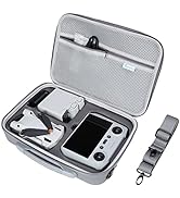 SKYREAT Mini 3 / Mini 3 Pro RC Case, Portable PU Leather Storage Shoulder Bag for DJI Mini 3 Pro ...