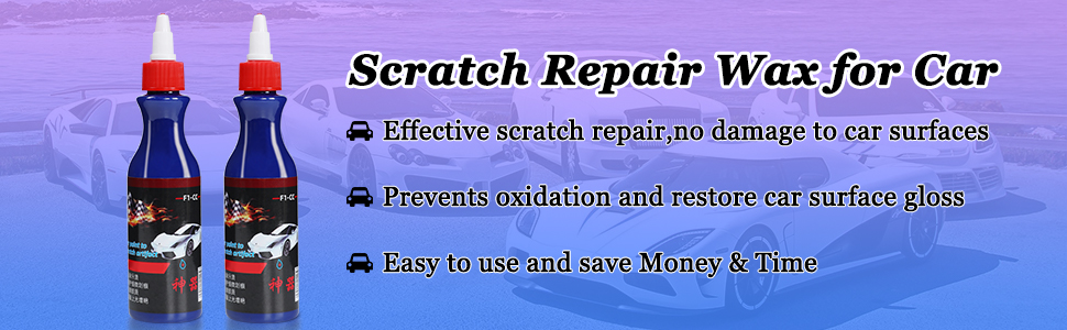 Scratch Repair Wax for Car,Car Scratch Remover Kit for Vehicles