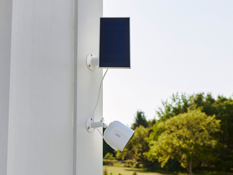 Solar Panel with Arlo Pro 5S 2K Camera