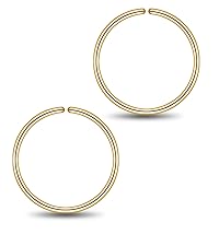 small gold hoop earrings