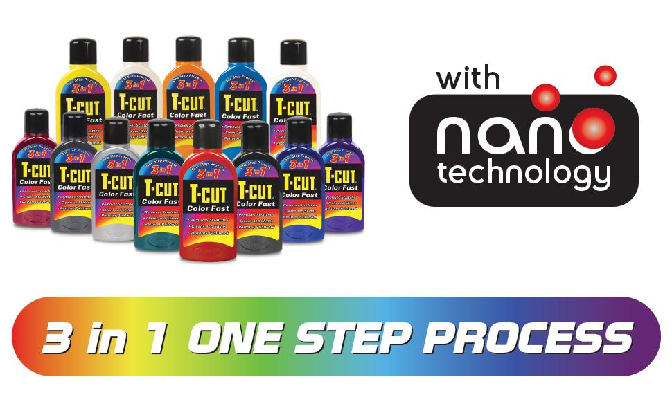 T Cut Color Fast Bottle Range with nano Technology