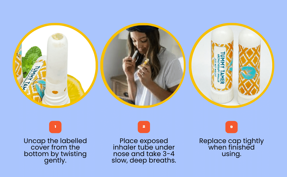 How to use an essential oil inhaler