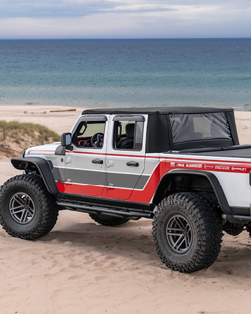 Jeep Gladiator with Soft Top