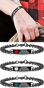 Custom Medical Alert Bracelets